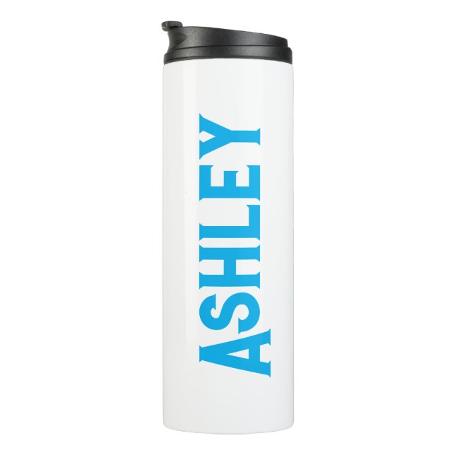 Personalisierte Wasserflasche Thermosbecher (Nach rechts gedreht)