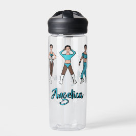 Personalisierte Wasserflasche Tri-Pose Aqua #2 Trinkflasche