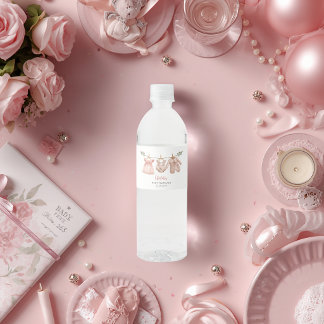 Personalisierte Wasserflaschenetiketten für Baby M Wasserflaschenetikett