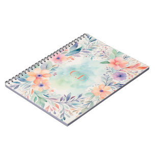 Personalisierte Watercolor-Flachbildschirmabdeckun Notizblock