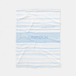 PERSONALISIERTE WATERCOLOR-FLEECE FLEECEDECKE