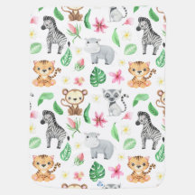 Personalisierte weibliche Tiere erhalten Blanket