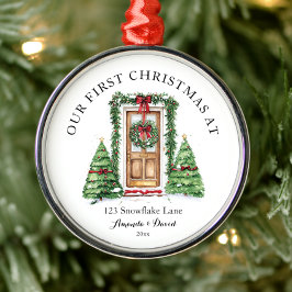 Personalisierte Weihnachten auf unserer neuen Zuha Ornament Aus Metall