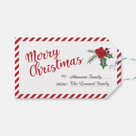 Personalisierte Weihnachten Geschenkanhänger