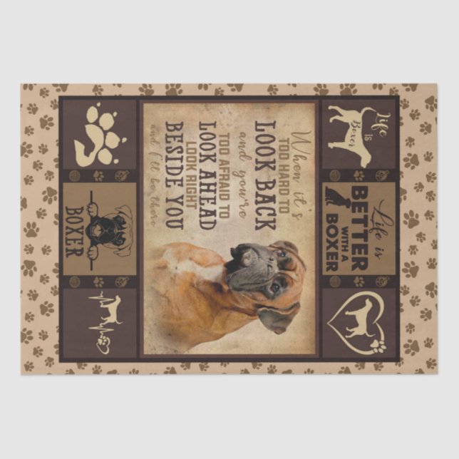 Personalisierte Weihnachten ist das Leben besser m Seidenpapier (Vorderseite)