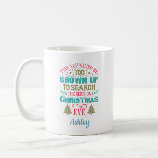 Personalisierte Weihnachten Kaffeetasse