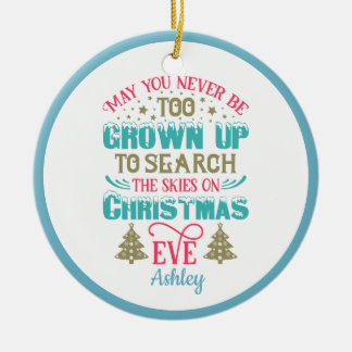Personalisierte Weihnachten Keramik Ornament