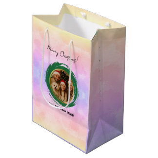 Personalisierte Weihnachten Mittlere Geschenktüte