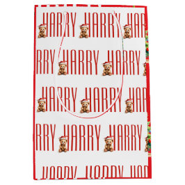 Personalisierte Weihnachten Mittlere Geschenktüte