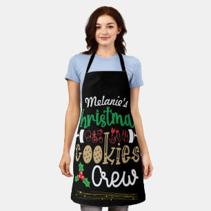 Personalisierte Weihnachts-Cookie-All-over-Print-S Schürze
