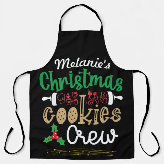 Personalisierte Weihnachts-Cookie-All-over-Print-S Schürze