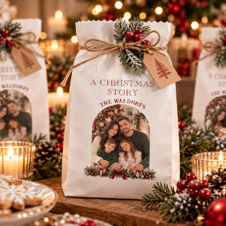Personalisierte Weihnachts-Foto-Geschenktüten Geschenktütchen
