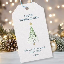 Personalisierte Weihnachts- Geschenkanhänger