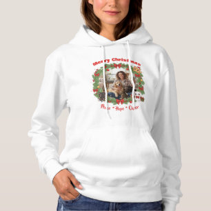 Personalisierte Weihnachts-Pet-Lover-Hoodie Hoodie