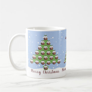 Personalisierte Weihnachtsbaum-Tasse Kaffeetasse
