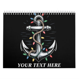 Personalisierte Weihnachtsbeleuchtung Booten Segel Kalender