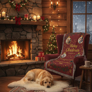 Personalisierte Weihnachtsdecke - Kundenspezifisch Decke