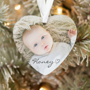 personalisierte Weihnachtsdekoration, individuelle Ornament