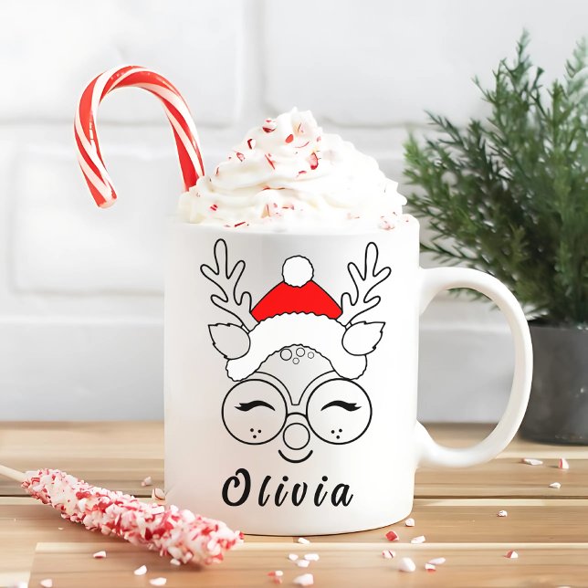 Personalisierte Weihnachtsfeier Kaffeetasse (Von Creator hochgeladen)