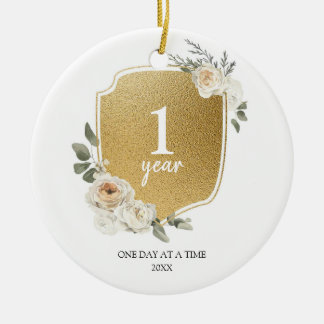 Personalisierte Weihnachtsfeier Keramik Ornament