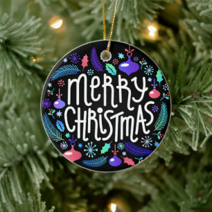 Personalisierte Weihnachtsfeierlichkeiten mit Orna Keramik Ornament