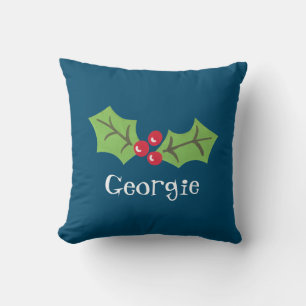 Personalisierte Weihnachtsfeiern & Berries Kissen