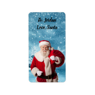 Personalisierte Weihnachtsfeiertage Weihnachtsfeie Adressaufkleber