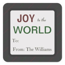 Personalisierte Weihnachtsgeschenke Aufkleber