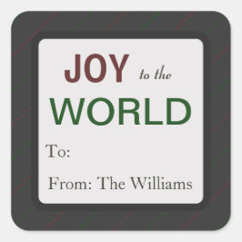 Personalisierte Weihnachtsgeschenke Aufkleber