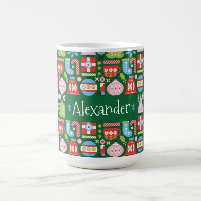 Personalisierte Weihnachtsgeschenke Kaffeetasse (Mittel)