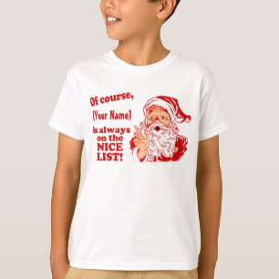 Personalisierte Weihnachtsgeschenke T-Shirt