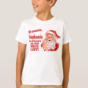 Personalisierte Weihnachtsgeschenke T-Shirt