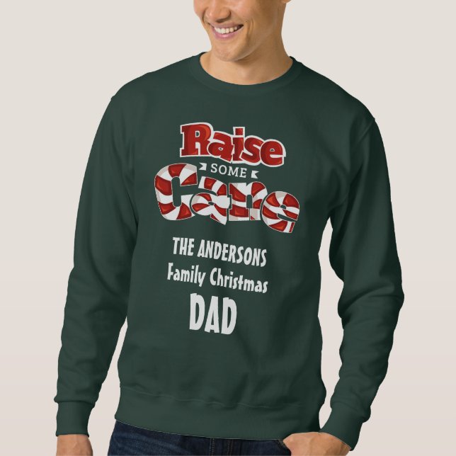 Personalisierte Weihnachtsgeschichte Sweatshirt (Vorderseite)