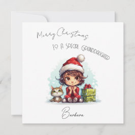 Personalisierte Weihnachtskarte Feiertagskarte