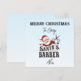 Personalisierte Weihnachtskarte Feiertagskarte