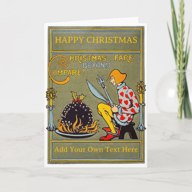 Personalisierte Weihnachtskarte Feiertagskarte (Vorderseite)