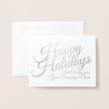 Personalisierte Weihnachtskarte für Unternehmen