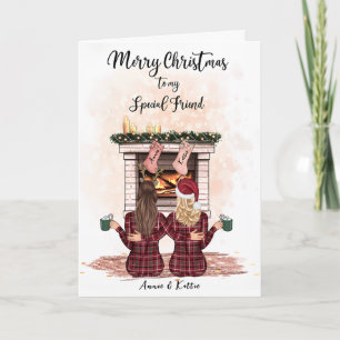 Personalisierte Weihnachtskarte Karte