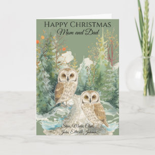 Personalisierte Weihnachtskarte mit Foto für Elter Karte