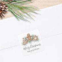 Personalisierte Weihnachtskekse
