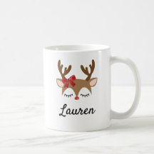 Personalisierte Weihnachtsmann-Tasse