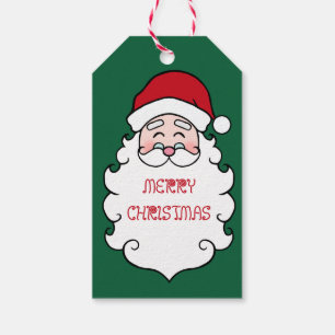 Personalisierte Weihnachtsmann-Weihnachtsgeschenka Geschenkanhänger