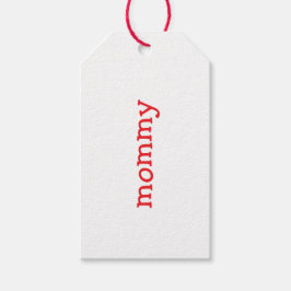 Personalisierte Weihnachtsmarken, Strumpf Nam Geschenkanhänger