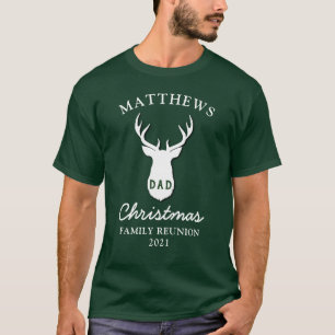 Personalisierte Weihnachtsmatte Wiedersehen T-S T-Shirt