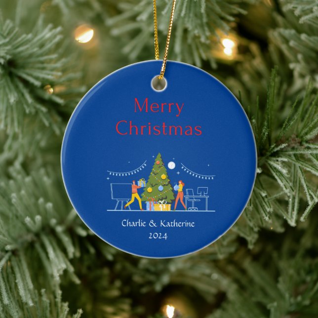 Personalisierte Weihnachtsschmuck (Baum)