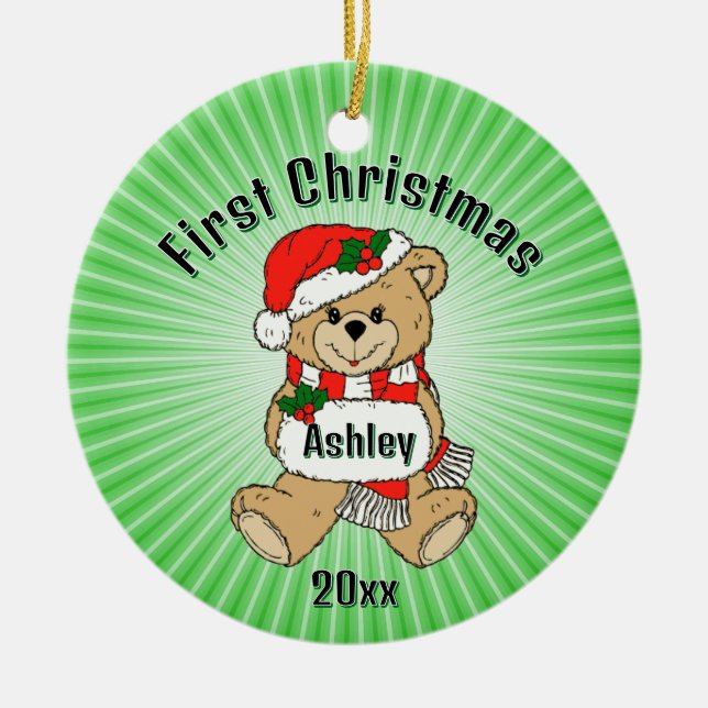 Personalisierte Weihnachtsschmuck (Vorne)