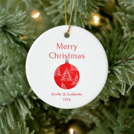 Personalisierte Weihnachtsschmuck