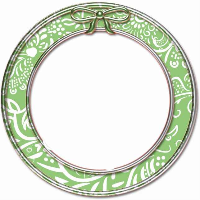 Personalisierte Weihnachtsschmuck Fotoskulptur Ornament (Vorne)