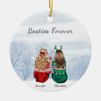 Personalisierte Weihnachtsschmuck für Freunde