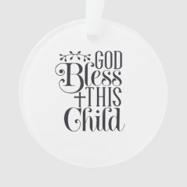 Personalisierte Weihnachtsschmuck für Kinder und K Ornament